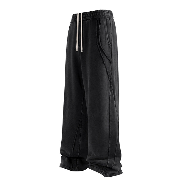 Side Detail Waisted Relaxed Fit Sweatpants