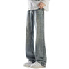 Classic Straight Leg Whisker Denim Pants