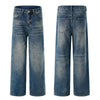 Vintage Straight Leg Whisker Denim Pants