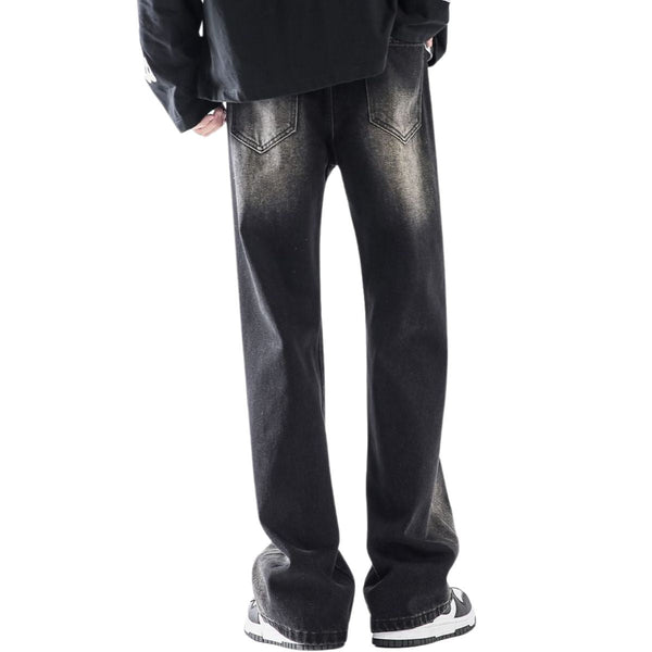 Electric Tie-Dye Baggy Denim Jeans