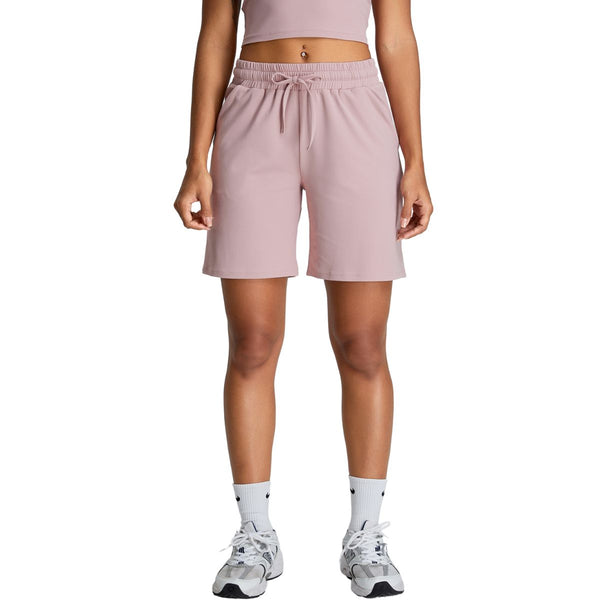 Relaxed Fit Drawstring Yoga Shorts