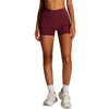 Solid Color Crossover Yoga Shorts