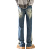Electric Tie-Dye Baggy Denim Jeans