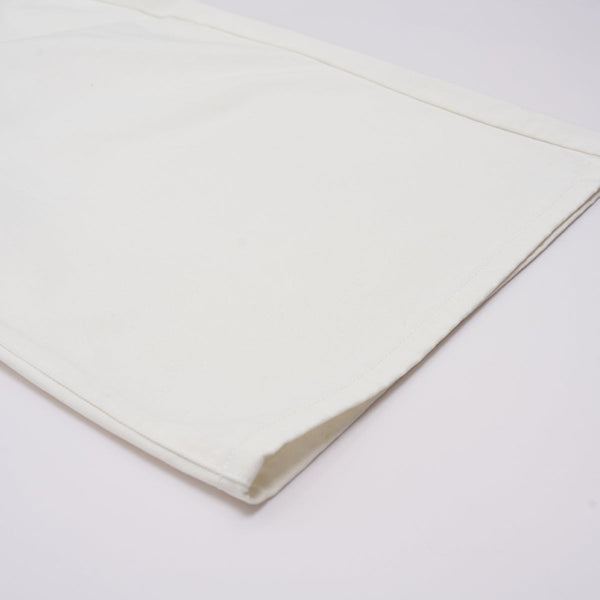 White Baggy Bermuda Denim Shorts