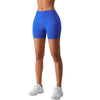 Solid Color V Waist Yoga Shorts