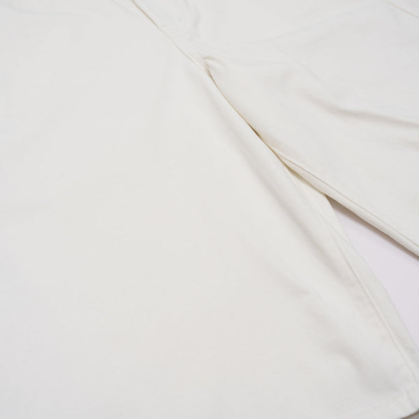 White Baggy Bermuda Denim Shorts