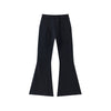 Women's Pleated Flared Plush Trousers