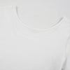 Women's Solid-Color Boat-Neck Cotton T-Shirt 6.3oz