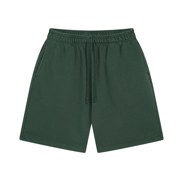Stone Wash Thick Cotton Shorts