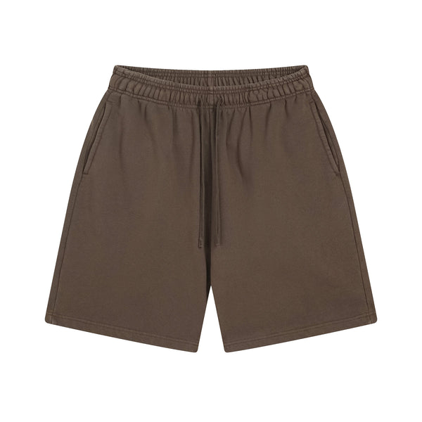 Stone Wash Thick Cotton Shorts