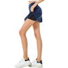 Women's Stretch Flared Knit Denim Skort