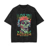 I Love You Like Zombies Love Brains Graphic Tee-INNBLAC