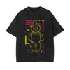 Teddy Bear Urban Streetwear Graphic Tee-INNBLAC