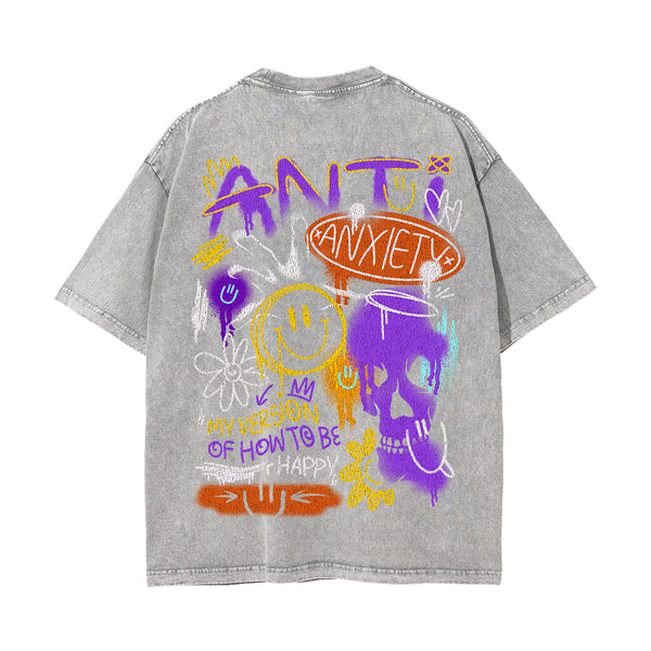Heavyweight Retro Faded Graphic Tee-INNBLAC