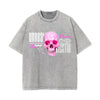 Skull Melted Streetwear Graphic Tee-INNBLAC