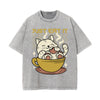 Just Eat lt Graphic Washed Tee-INNBLAC