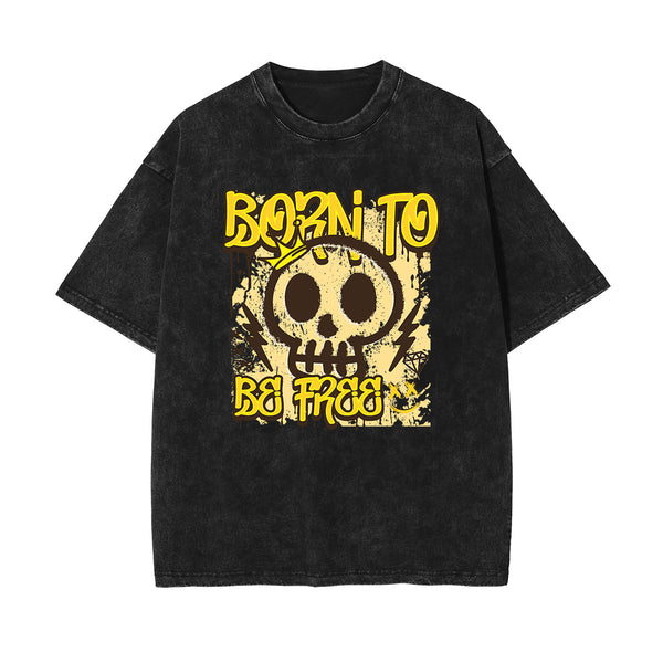 Born To Be Free Graphic Tee-INNBLAC