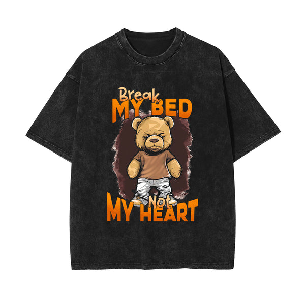 Break My Bed Not My Heart Graphic Tee-INNBLAC