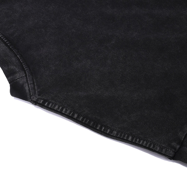 Stone Wash Crew Neck Sweatshirt 360gsm
