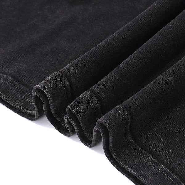 Stone Wash Crew Neck Sweatshirt 360gsm