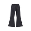 Women's Pleated Flared Plush Trousers