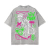 New York Graffiti Urban Graphic Washed Tee-INNBLAC