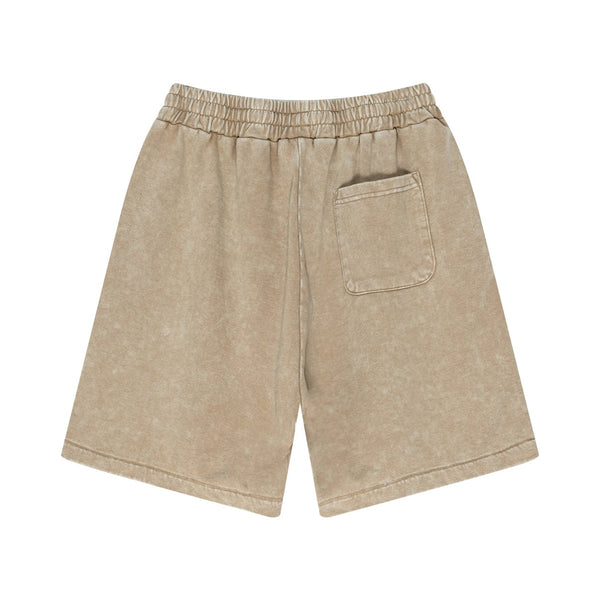Vintage Wash Loose Fit Jogger Shorts