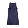 Women's Sleeveless Denim Shift Dress