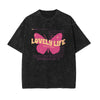 Retro Butterfly Groovy Graphic Tee-INNBLAC