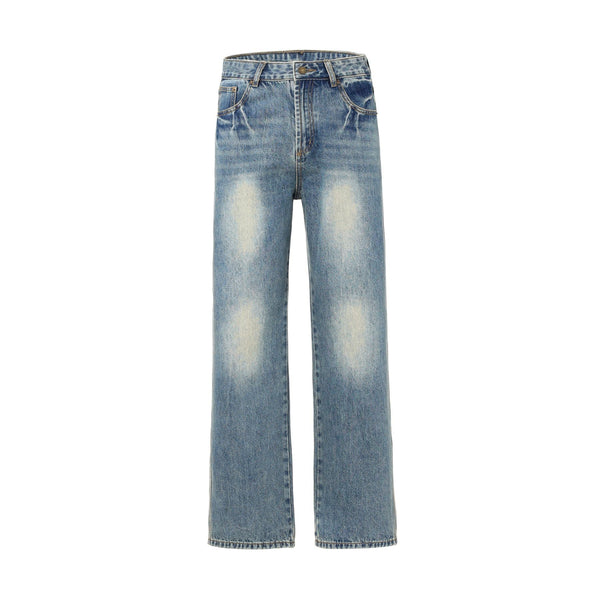 Cleanfit Baggy Washed Faded Jeans-INNBLAC