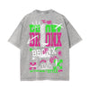 Bronx Graffiti Urban Stone Wash Graphic Tee-INNBLAC