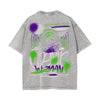 Heavyweight Aesthetic Graphic T Shirt-INNBLAC