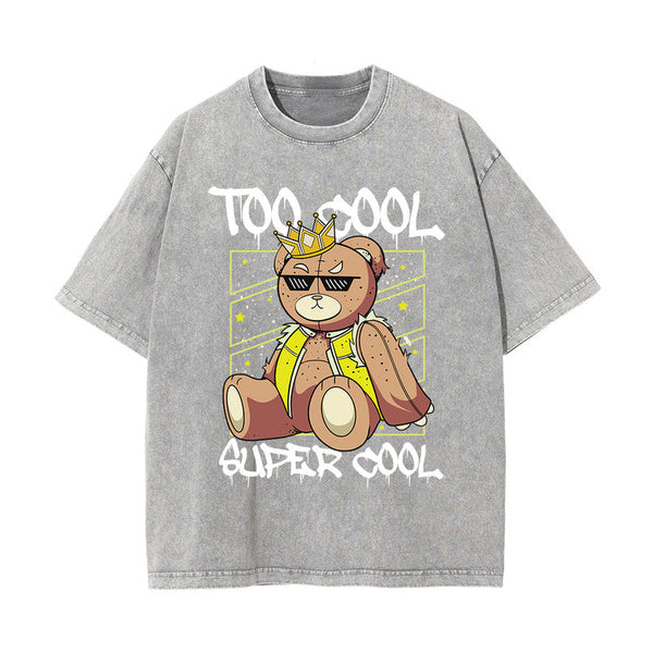 Teddy Bear Urban Graphic Tee-INNBLAC