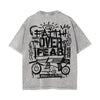 Faith Over Fear Graffiti Graphic Tee-INNBLAC