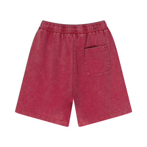 Vintage Wash Loose Fit Jogger Shorts