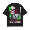 Graffiti Art Stone Wash Graphic Tee-INNBLAC