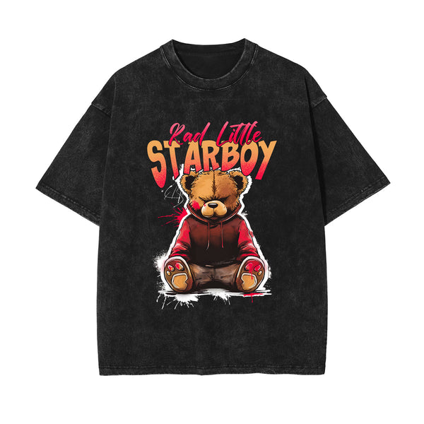 Rad Little Starboy Graphic Tee-INNBLAC