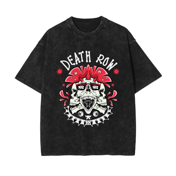 Death Row Street Punk Graphic Tee-INNBLAC