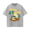 No Bad Days Washed Graphic Tee-INNBLAC