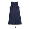 Women's Sleeveless Denim Shift Dress