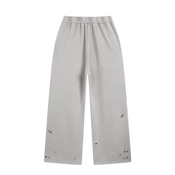 Multi Ripped Distressed Finish Jogger Pants