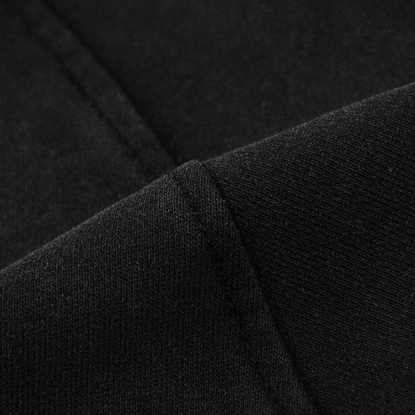 Raw Edge Sleeveless Muscle Hoodie