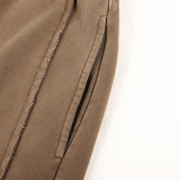 Distressed Washed Patchwork Jogger Pants