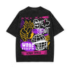 Street Mode Graffiti Washed Tee-INNBLAC