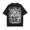 Faith Over Fear Graffiti Graphic Tee-INNBLAC