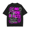 Graffiti Urban Quote Graphic Tee-INNBLAC