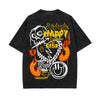 Happy Or Sad Graffiti Style Graphic Tee-INNBLAC