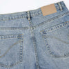 Light Wash Distressed Loose Jeans