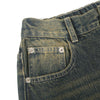 Faded Whiskers Bootcut Denim Jeans
