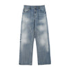 Faded Oversize Denim Pants
